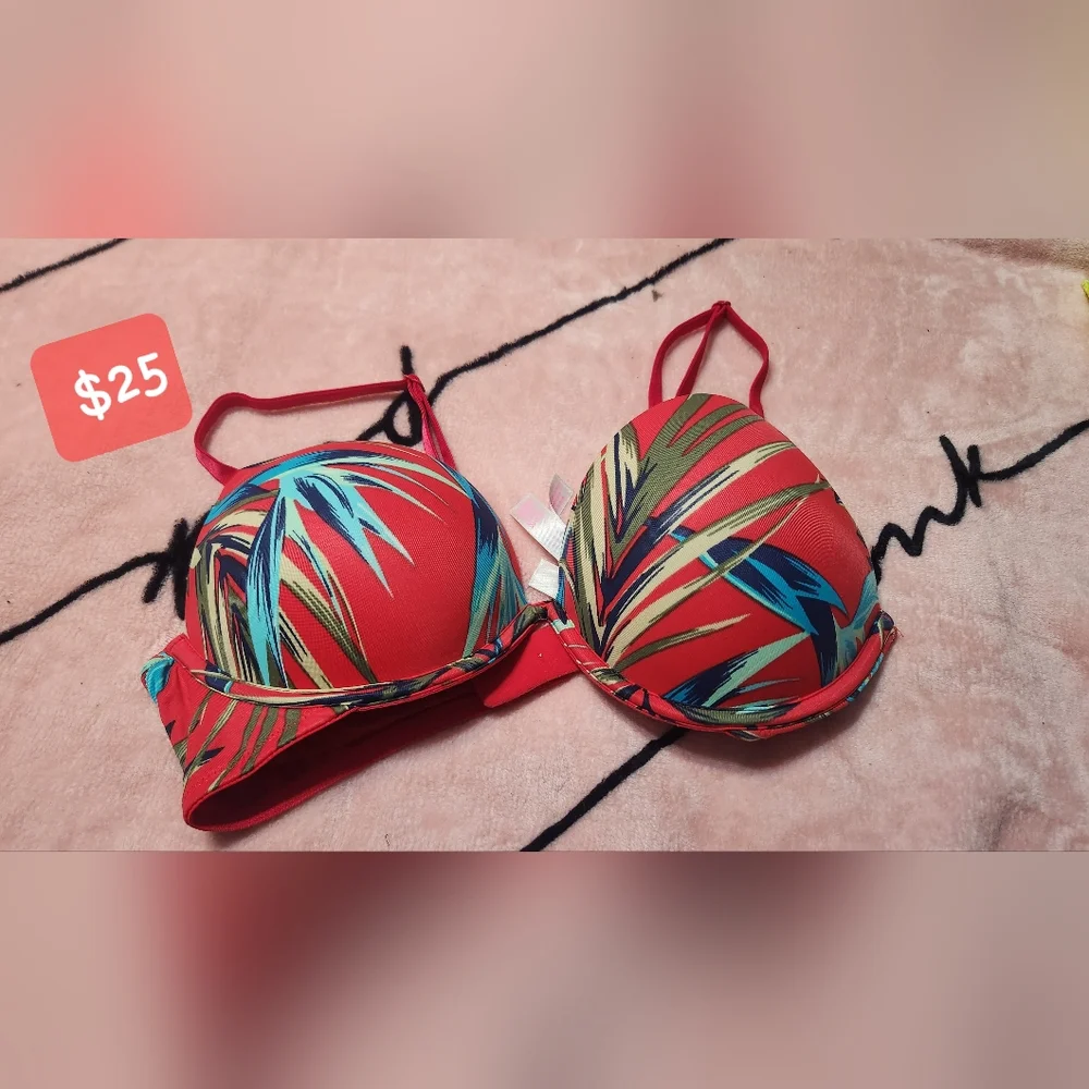 Pink push up bra - Picture 1 of 3